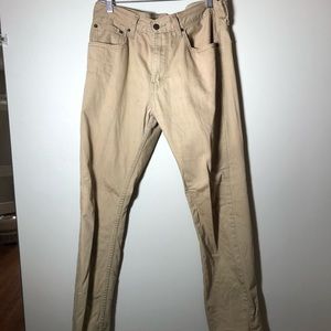 Levi’s Khaki 505 31x32 jeans